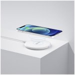 Cargador inalámbrico Accetel Acw510w carga rápida 15W blanco