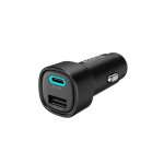 Cargador de coche Accetel CC648B carga rápida USB-C PD y USB-A QC 48W