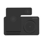 Cargador inalámbrico Accetel Acw513b 3 en 1 15W carga rápida