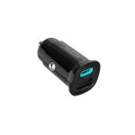 Cargador coche Accetel Cc630b carga rápida USB-C PD y USB-A QC 33W