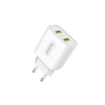 Cargador de pared Accetel AC320W Dual USB 2.4A 12W compacto