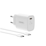 Cargador Accetel Ac853 Carga Rápida 25W USB-C con Cable Lightning 1 m