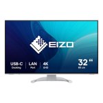Monitor PC Eizo FlexScan EV3240X-WT 31,5" UltraHD 4K 60Hz IPS USB-C Altoparlanti Bianco