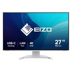 Monitor PC Eizo FlexScan EV2740X-WT 27" UltraHD 4K 60Hz IPS USB-C Altoparlanti Bianco