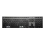 Tastatur HP 725 kabellos vollformat Multidevice wiederaufladbar programmierbare Tasten