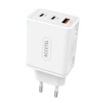 Cargador de pared Accetel AC965W carga rápida 65W USB-C y USB-A