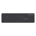 Clavier Trust Vaiya sans fil multi-appareils AZERTY avec pavé numérique