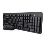 Tastiera Trust Ody II wireless QWERTZ tedesca con mouse incluso