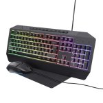Tastiera Trust GXT 791 Bundle QWERTY Italiano RGB Gaming con mouse e tappetino