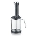 Espumador de leite Graef MS202 portátil 300 ml vidro preto sem fios