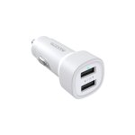 Accetel Cc310w Cargador Coche Dual USB 3.1A Blanco