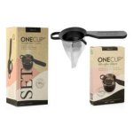 Filtro de cafe Finum 4004060420941 suporte preto 60 unidades