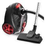 Aspirapolvere con Sacco ProfiCare PC-BS 3141 700W Filtro HEPA Capacita 4,5L Antracite Rosso