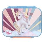 Fiambrera Ylvi & the Minimoomis 0414145 azul compartimentada polipropileno