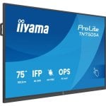 Écran interactif iiyama TN7505A-B1AG 74,5 4K UHD IPS tactile antireflet