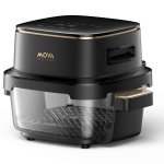 Air Fryer Mova Aeroglass AF20 Pro Vidro 4 L 1700 W 8 Programas