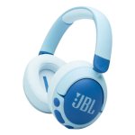 Auriculares JBL Junior 470NC sem fios Bluetooth com Cancelamento de Ruído, Microfone e controlo parental, azul