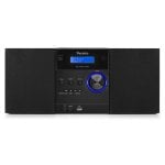 Microcadeia Audizio Metz 30W RMS Bluetooth Rádio USB CD DAB+ Comando ecrã LCD