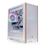 Tour ATX Thermaltake S370 WS Snow Blanc Verre Trempé Gaming
