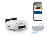 Aspirateur Robot et Laveur Bosch BCRC2W Navigation LiDAR 11.000 Pa Contrôle App