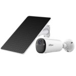 Caméra de surveillance Dahua KIT BF4CP-4G-XL/M0508 2K Vision Nocturne Extérieure IA Panneau Solaire Audio Bidirectionnel