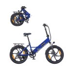 Bicicletta elettrica ENGWE Mile 2 350W 36V 13Ah 20 pollici idraulica blu