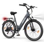 Bicicletta elettrica ESKUTE C100 Plus 250W 36V 13Ah Blu Sospensione