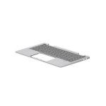 Teclado HP N09601-B31 Retroiluminado Holandés Plata Compatible Portátil
