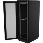 Armadio Rack Lanview RDLAK26U758BL 26U 600x750 mm Porta Vetro Nero