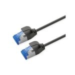 Cable Roline 21.15.4358 Cat6a S/FTP 0,3 m Negro RJ-45 Oro