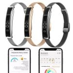 Pulsera de Actividad Smartia Vital Band Bluetooth Plata monitor de salud sueño y 20 modos deporte