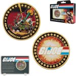Moeda Fanattik G.I. Joe edição limitada banhada a ouro 24K