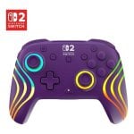 Comando Turtle Beach Afterglow Wave Wireless Purple RGB Switch 2
