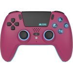Mando de juego Trade Invaders Cherry Red Bluetooth PS5 LED Retroiluminado 12,5h