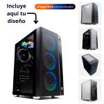 Tempest Umbra RGB Torre ATX Negra con 4 superficies personalizables
