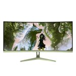 Écran PC Arozzi Nova Nova 34" UltraWide QHD 165Hz VA Courbé 1ms HDR Vert