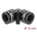Acoplamiento neumático Delock 60748 90 grados rosca hembra 12 mm metal plástico