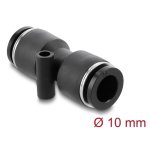 Acoplamento pneumático Delock 60744 rosca fêmea 10 mm metal plástico