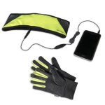 Auricolari Celly SPORTKIT17YL cablati jack 3,5 mm sport microfono nero giallo
