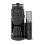 Cafetière à filtre Melitta 1030-01 1,25L 10 Tasses broyeur intégré écran TFT