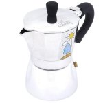 Cafetière italienne Any Morning Espresso 240 ml 6 Tasses Aluminium Facile à nettoyer