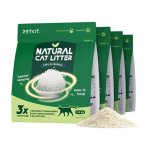 Litiere para gatos Petkit Natural Cat Litter - 4bags tofu natural