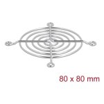 Rejilla ventilador Delock 67306 metálica 80 mm protección avanzada