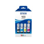 Recharge d'encre Epson C13T00S64A EcoTank L5296 L5290 L3250 pack 4 couleurs