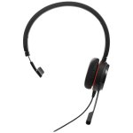 Auriculares Jabra Evolve 20 SE con cable USB-C/A para oficina con cancelación de ruido y micrófono, negros