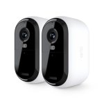 Cámara IP Arlo Essential 3 2K Visión Nocturna Interior y Exterior Control por Voz Audio Bidireccional