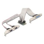 Adapter Delock 95277 Mini PCI Express 2x RS-232 1x Parallel