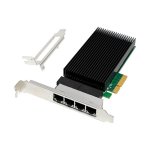 Tarjeta de Red MicroConnect MC-PCIEX4-I226-T4 PCIe 2.5GbE 4 Ports Ethernet