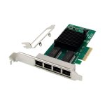 Tarjeta de Red MicroConnect MC-PCIEX4-I350-T4 PCI Express 1 GbE 4 Ports Low Profile