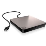 Grabadora DVD HP Mobile USB NLS DVD-RW Externa Compacta Negra